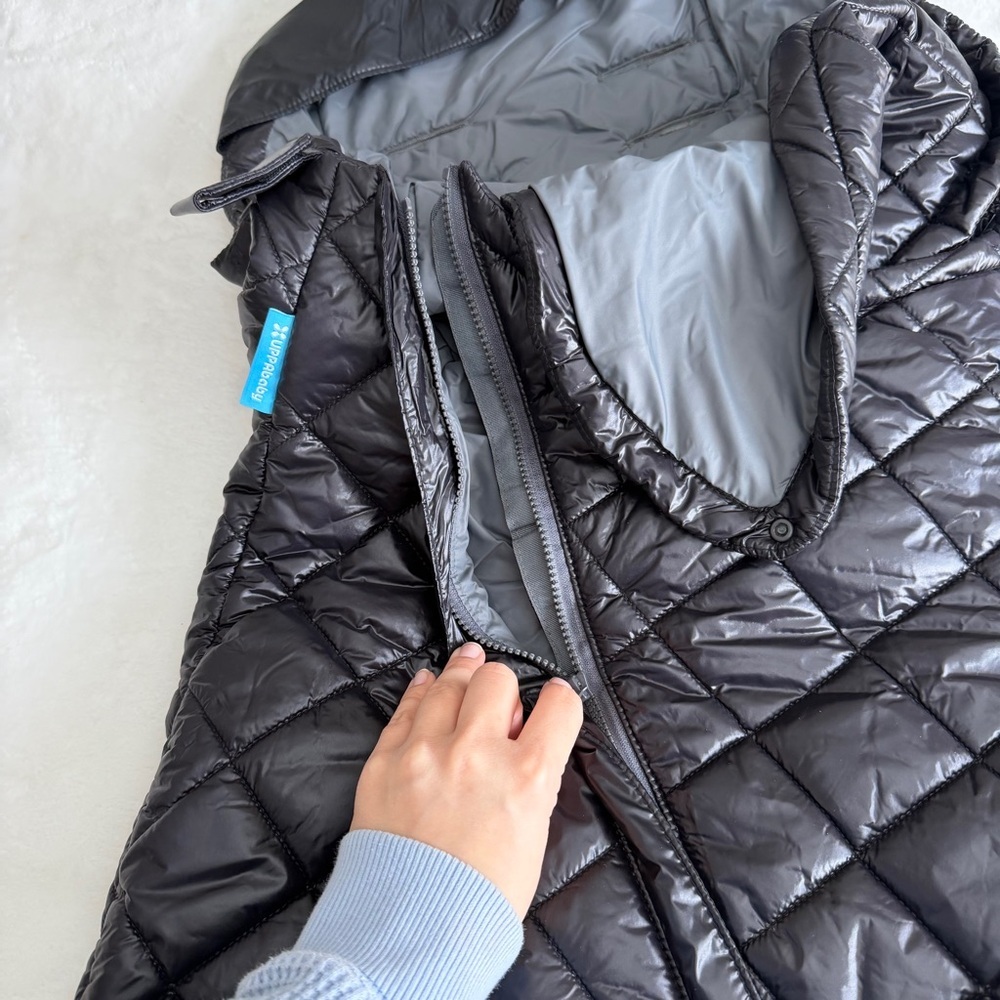 Uppababy Cozy Ganoosh Stroller Footmuff Black - Picture 3 of 9